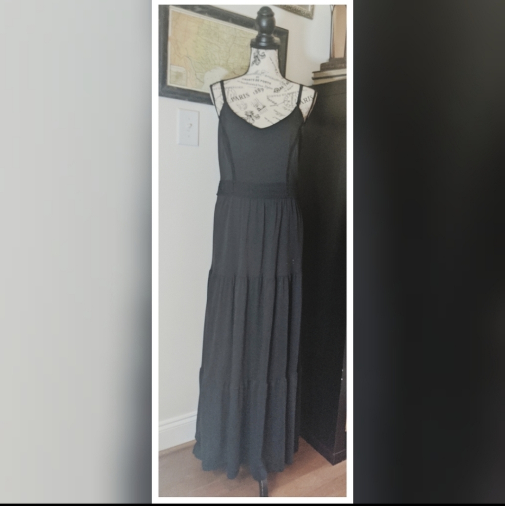 Kut from the Kloth Black Maxi Dress, Size 10